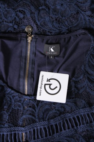Šaty  K design, Velikost L, Barva Modrá, Cena  925,00 Kč