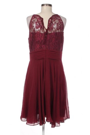 Φόρεμα Violets & Roses, Μέγεθος L, Χρώμα Κόκκινο, Τιμή 18,68 €
