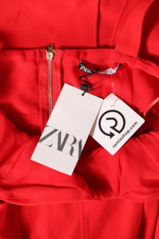 Рокля Zara, Размер S, Цвят Червен, Цена 77,00 лв.