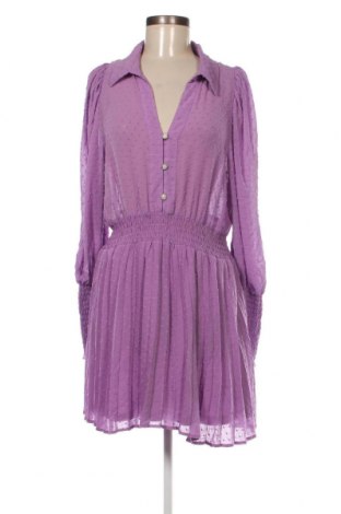 Kleid Zara, Größe XL, Farbe Lila, Preis 14,09 €