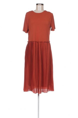 Šaty  Zara, Velikost L, Barva Oranžová, Cena  325,00 Kč
