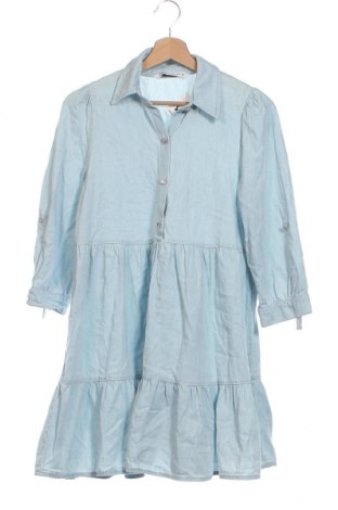 Kleid Zara, Größe XS, Farbe Blau, Preis 7,89 €
