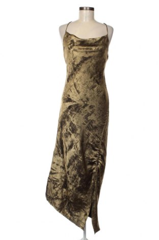 Kleid Zara, Größe M, Farbe Golden, Preis 10,43 €