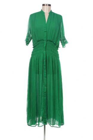 Рокля Zara, Размер L, Цвят Зелен, Цена 20,40 лв.