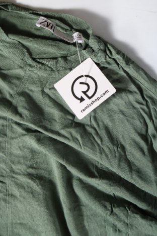 Рокля Zara, Размер M, Цвят Зелен, Цена 13,60 лв.
