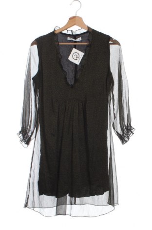 Kleid Zara, Größe XS, Farbe Grün, Preis 6,22 €