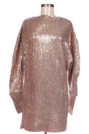 Kleid Zara Trafaluc, Größe M, Farbe Golden, Preis € 11,83