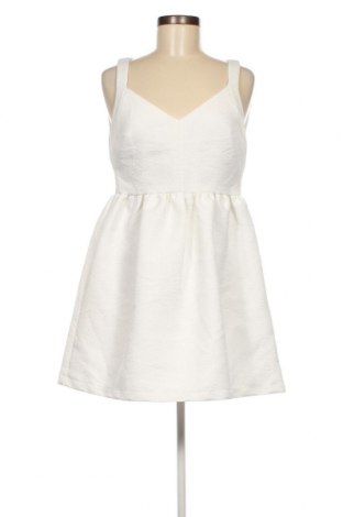 Kleid Zara Trafaluc, Größe M, Farbe Weiß, Preis € 14,03
