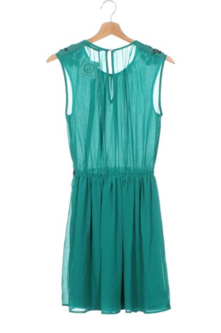 Рокля Zara Trafaluc, Размер XS, Цвят Зелен, Цена 31,77 лв.
