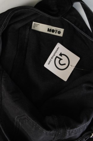 Latzkleid Topshop Moto, Größe XS, Farbe Schwarz, Preis € 11,69