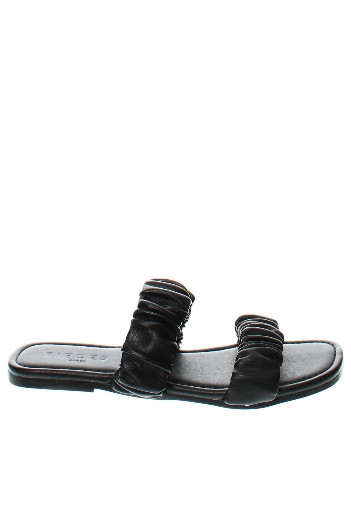 Papuci Pieces, Mărime 36, Culoare Negru, Preț 203,95 Lei