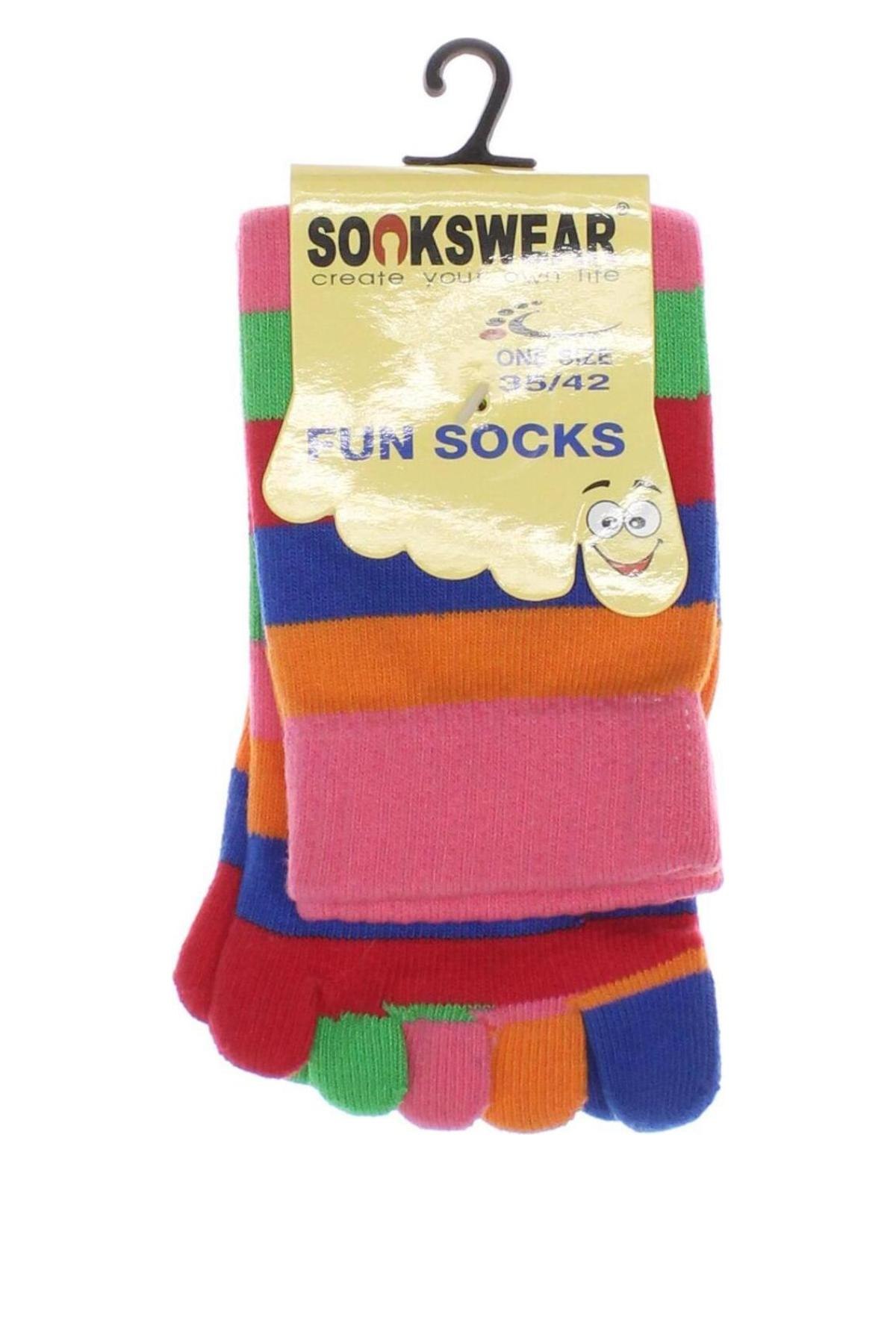 Κάλτσες, Μέγεθος S, Χρώμα Πολύχρωμο, Τιμή 7,52 €