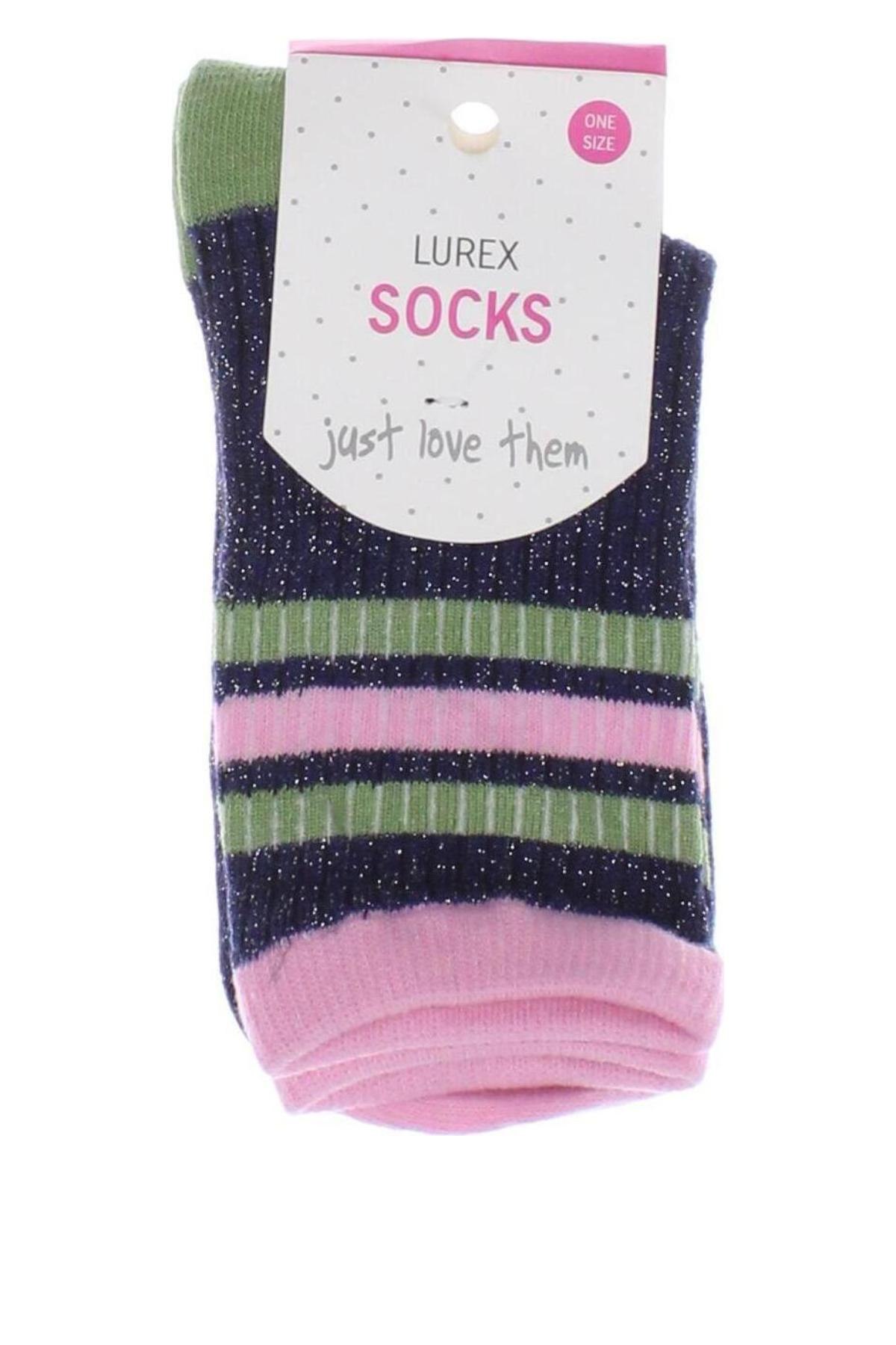Чорапи, Размер M, Цвят Многоцветен, Цена 27,00 лв.