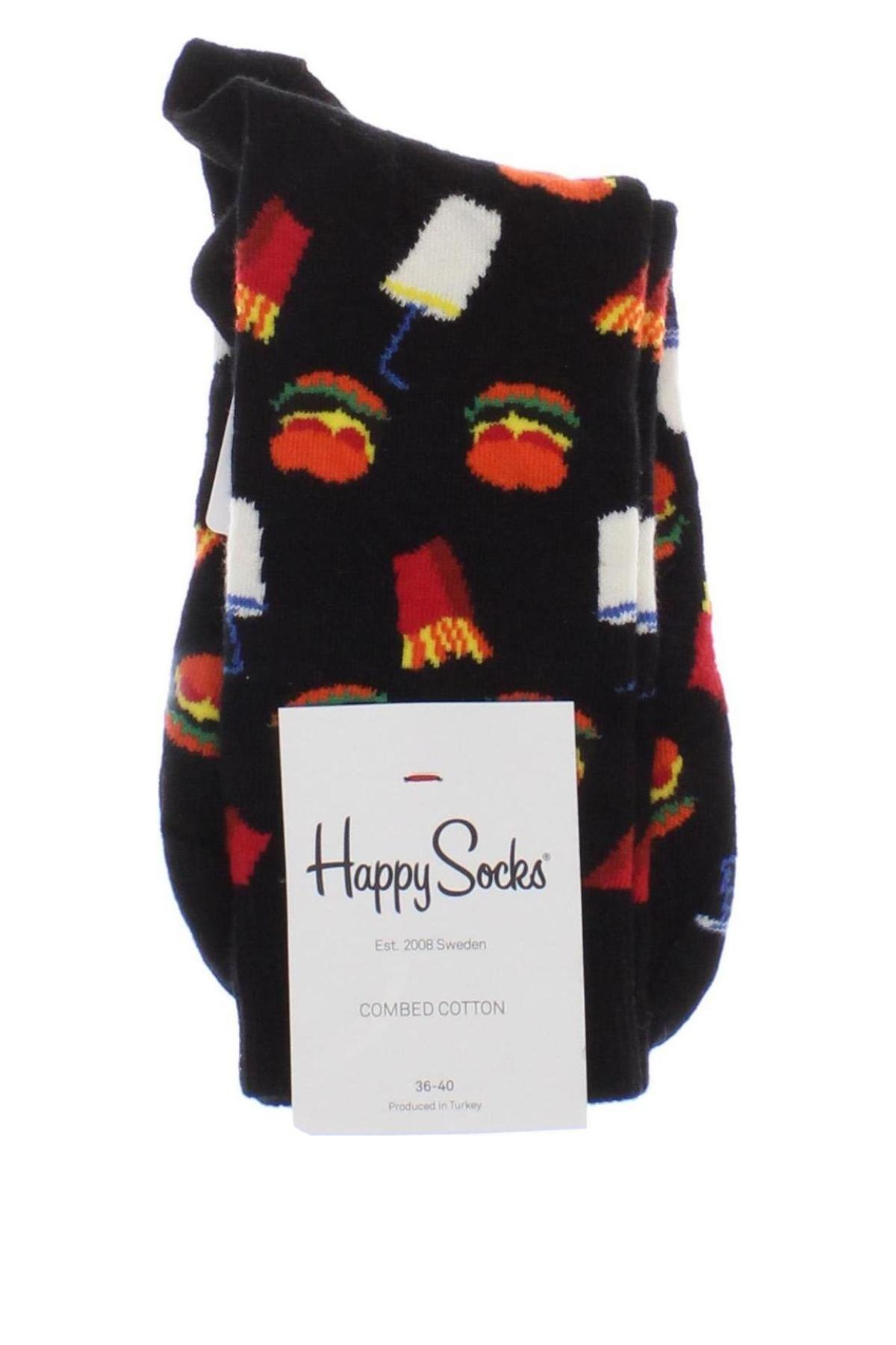 Чорапи Happy Socks, Размер M, Цвят Многоцветен, Цена 18,00 лв.