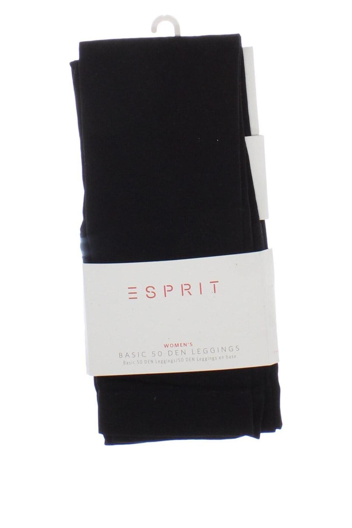 Чорапогащник Esprit, Размер XL, Цвят Черен, Цена 22,00 лв.