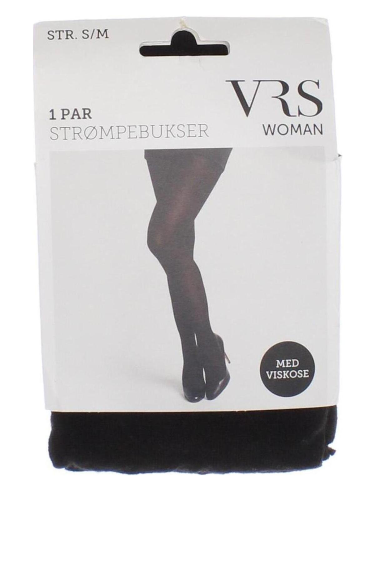 Чорапогащник VRS Woman, Размер S, Цвят Черен, Цена 14,40 лв.
