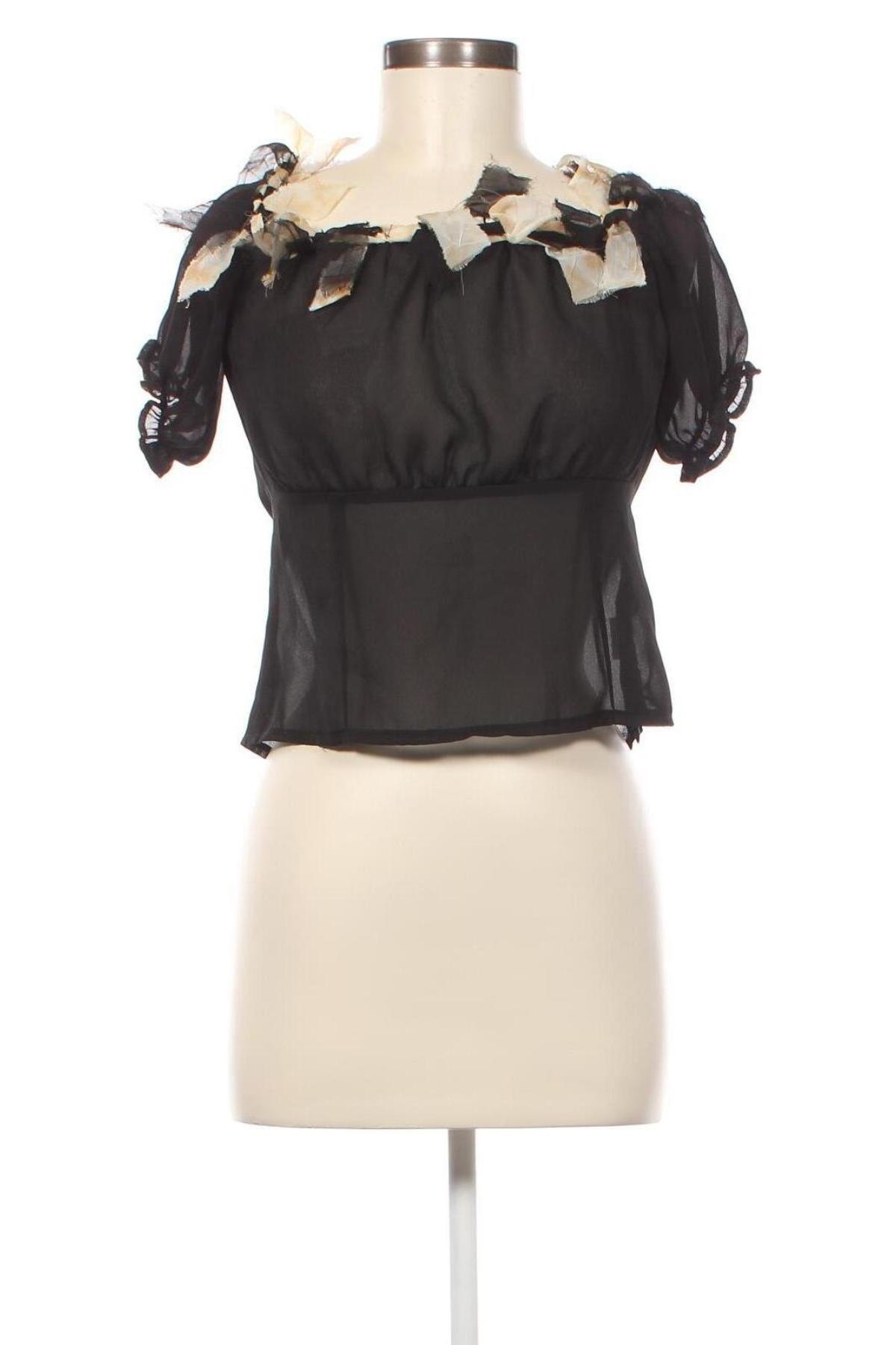 Дамска блуза, Размер M, Цвят Черен, Цена 13,69 лв.