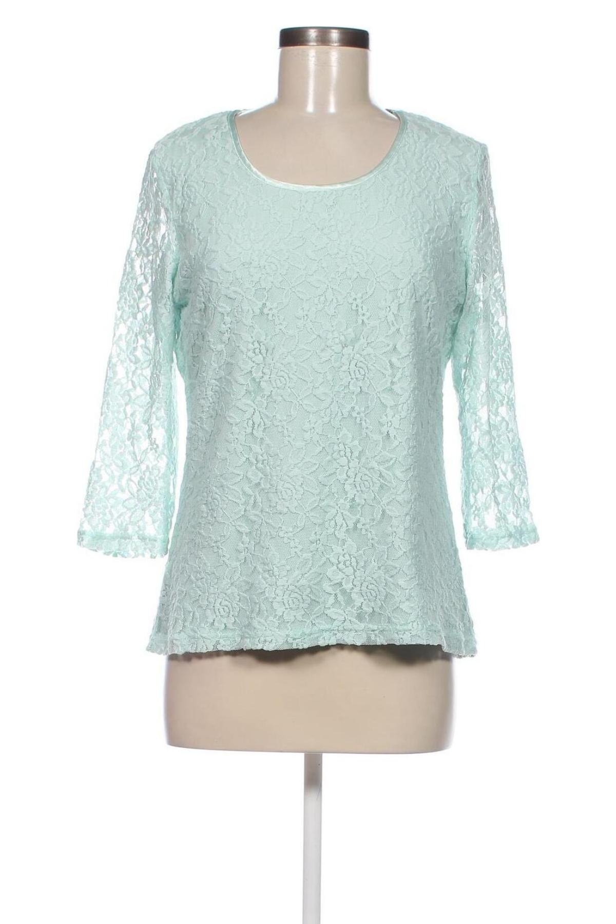 Дамска блуза Alfredo Pauly, Размер L, Цвят Зелен, Цена 11,90 лв.