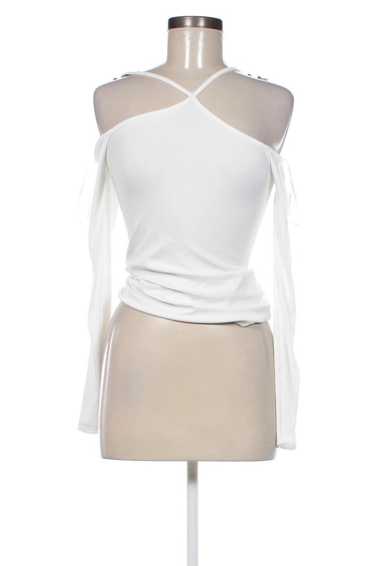 Дамска блуза Amisu, Размер M, Цвят Бял, Цена 19,00 лв.