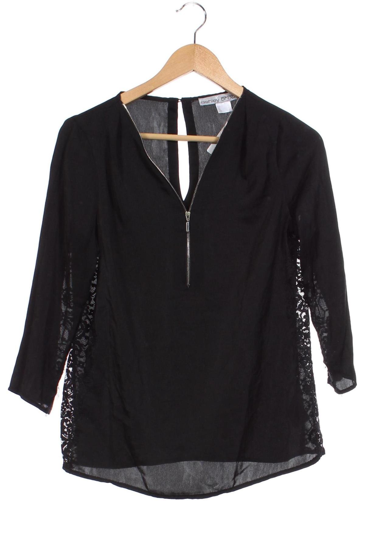 Дамска блуза Ashley Brooke, Размер XS, Цвят Черен, Цена 7,82 лв.