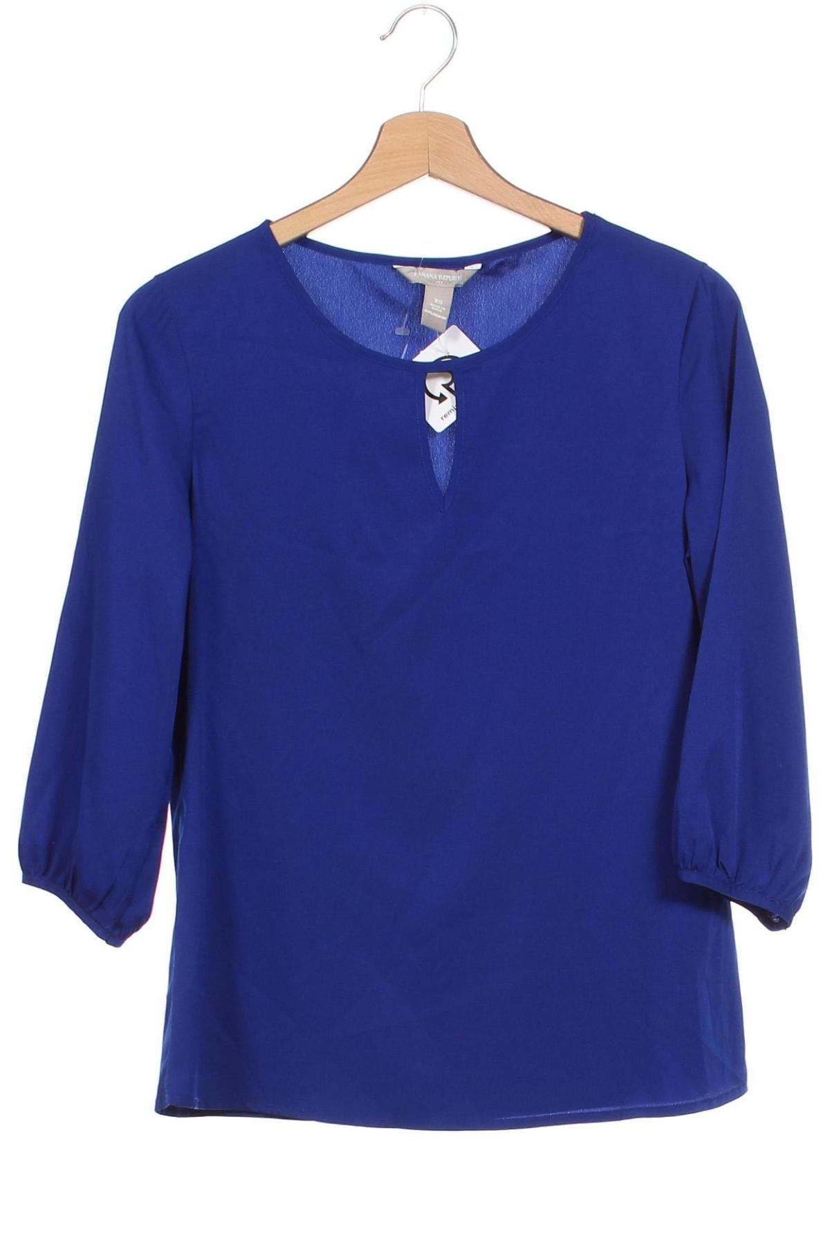 Γυναικεία μπλούζα Banana Republic, Μέγεθος XS, Χρώμα Μπλέ, Τιμή 13,70 €