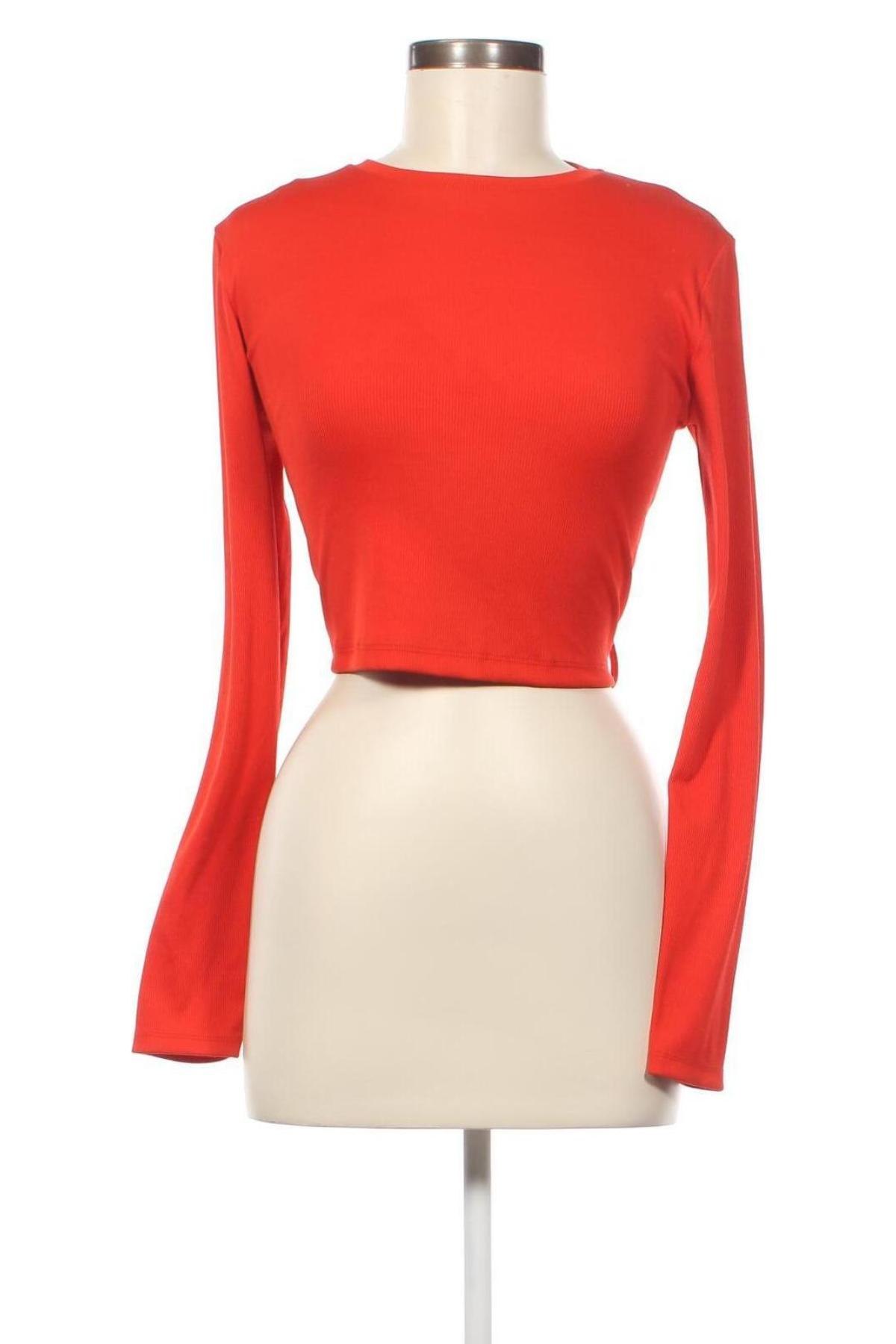 Damen Shirt Bershka, Größe M, Farbe Rot, Preis € 7,18