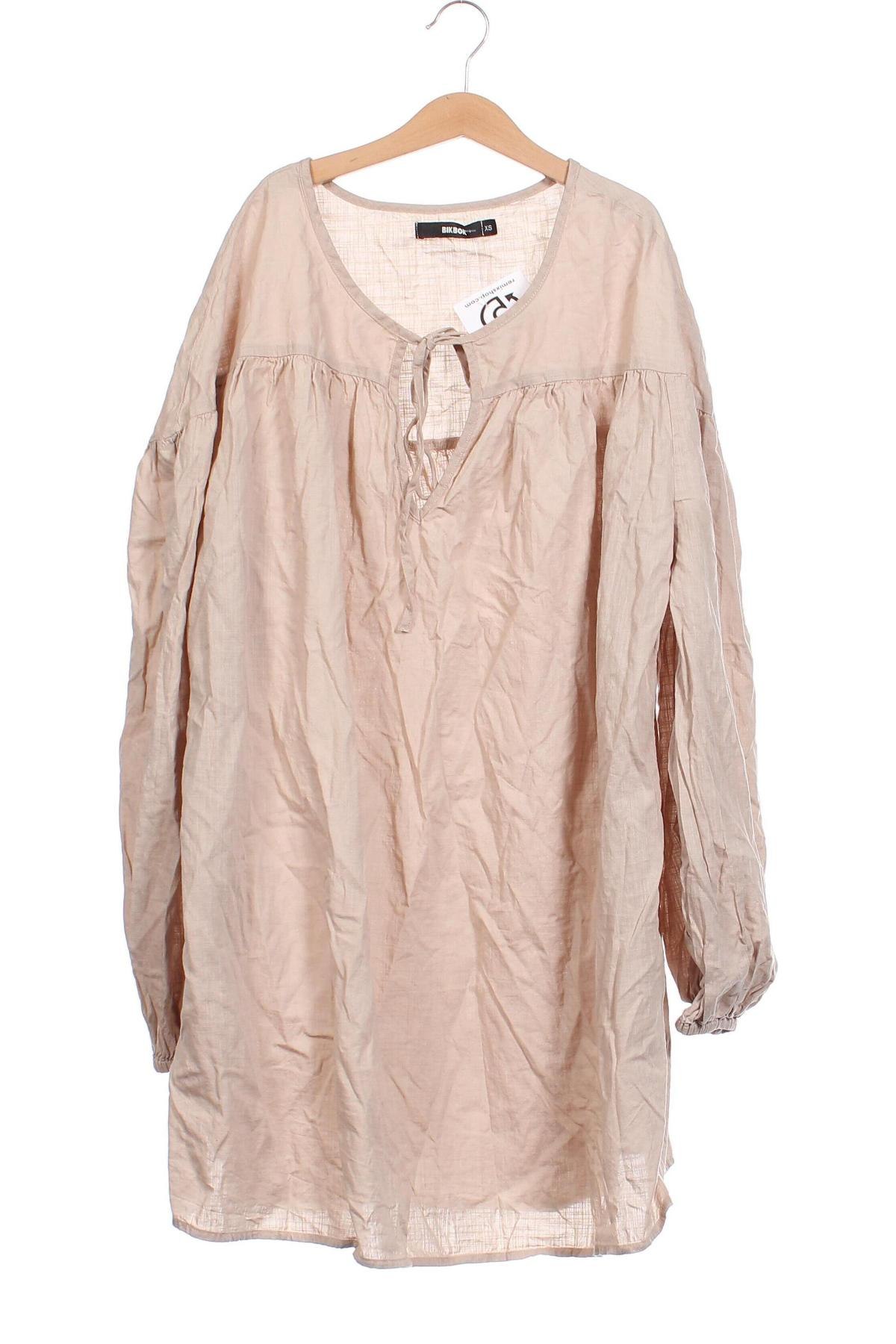 Дамска блуза Bik Bok, Размер XS, Цвят Бежов, Цена 5,70 лв.