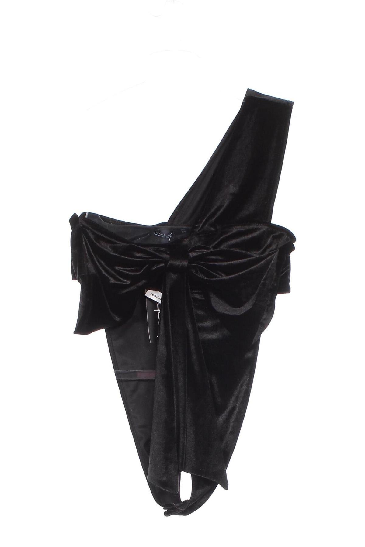 Дамска блуза Boohoo, Размер M, Цвят Черен, Цена 18,77 лв.