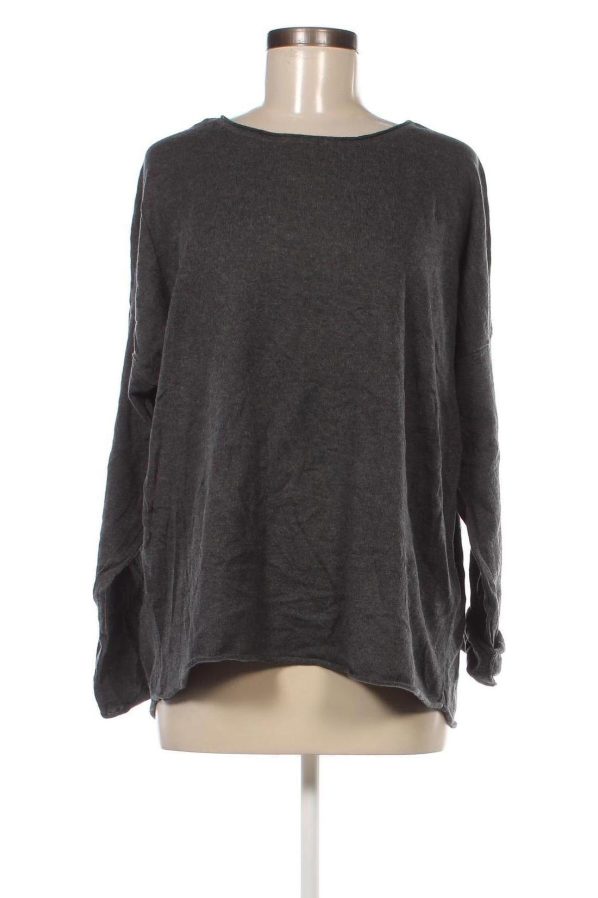 Γυναικεία μπλούζα C&A, Μέγεθος L, Χρώμα Γκρί, Τιμή 2,35 €