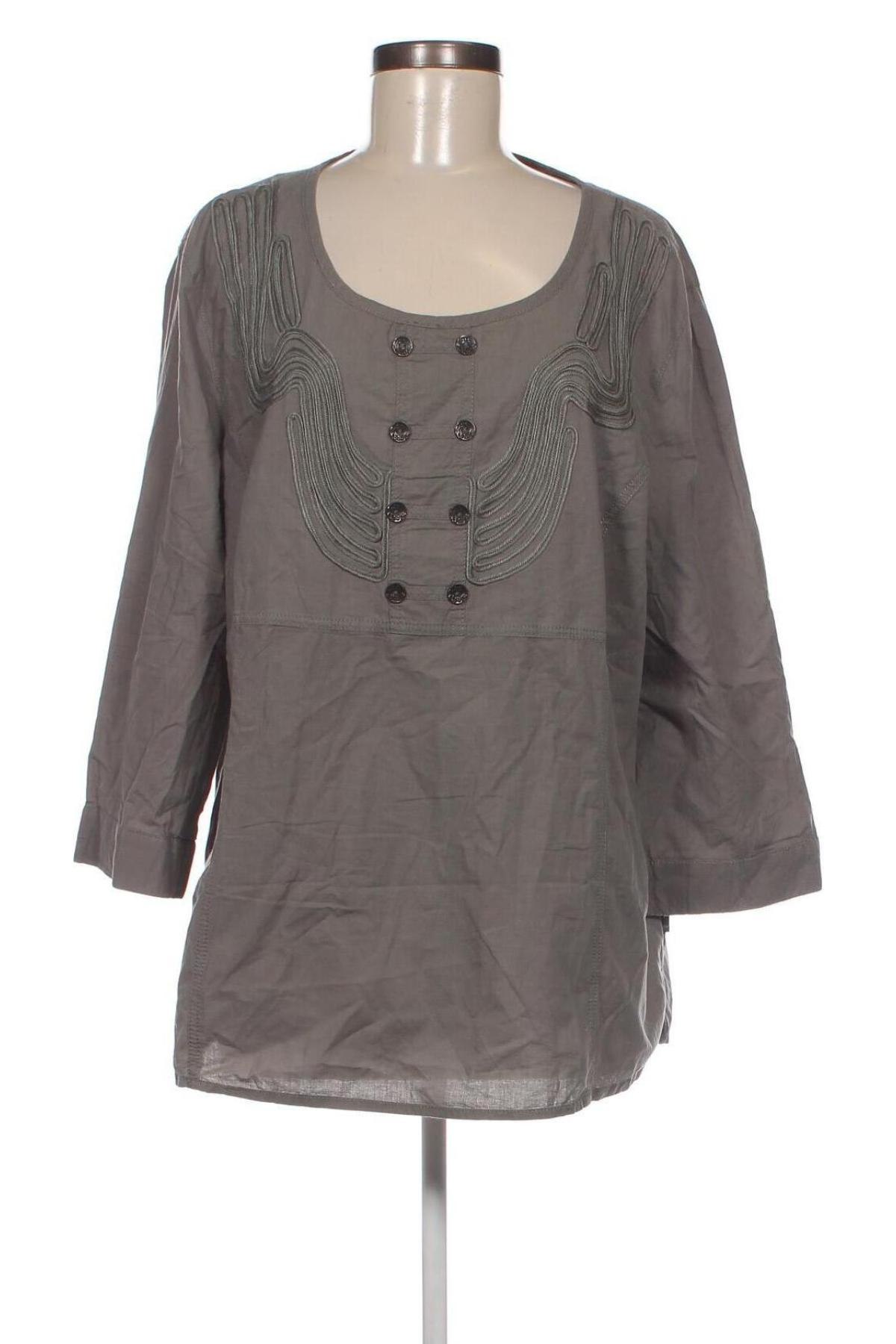 Γυναικεία μπλούζα Cecil, Μέγεθος XXL, Χρώμα Γκρί, Τιμή 13,12 €