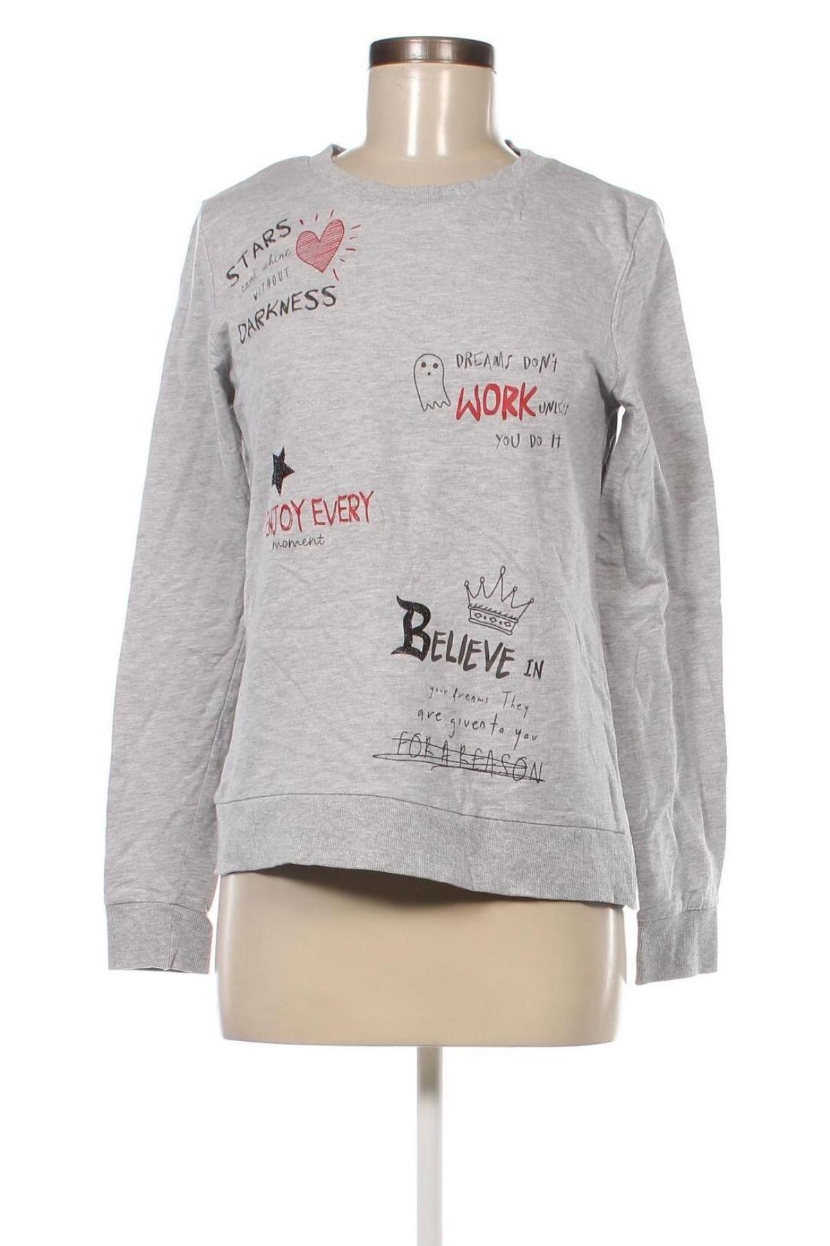 Damen Shirt Clockhouse, Größe M, Farbe Grau, Preis € 3,44