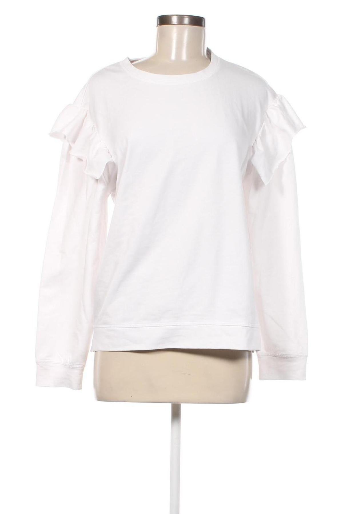 Дамска блуза Cortefiel, Размер L, Цвят Бял, Цена 20,46 лв.