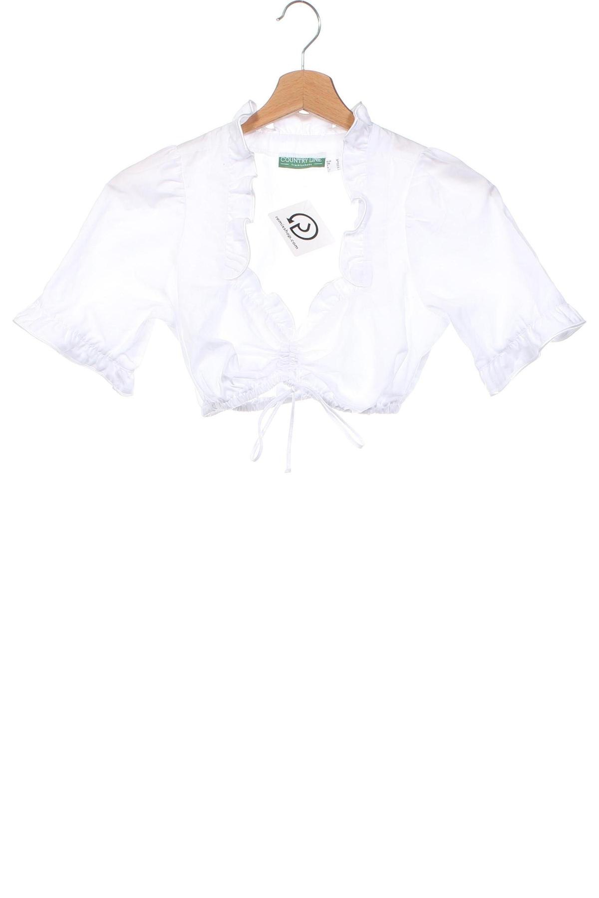 Γυναικεία μπλούζα Country Line, Μέγεθος XXS, Χρώμα Λευκό, Τιμή 8,55 €