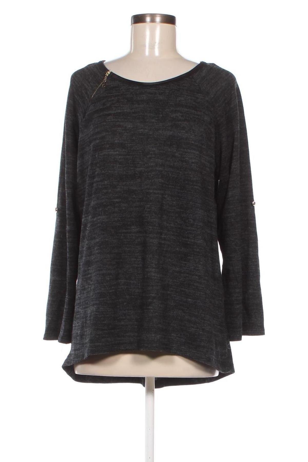 Damen Shirt Creme Fraiche, Größe L, Farbe Grau, Preis 4,73 €
