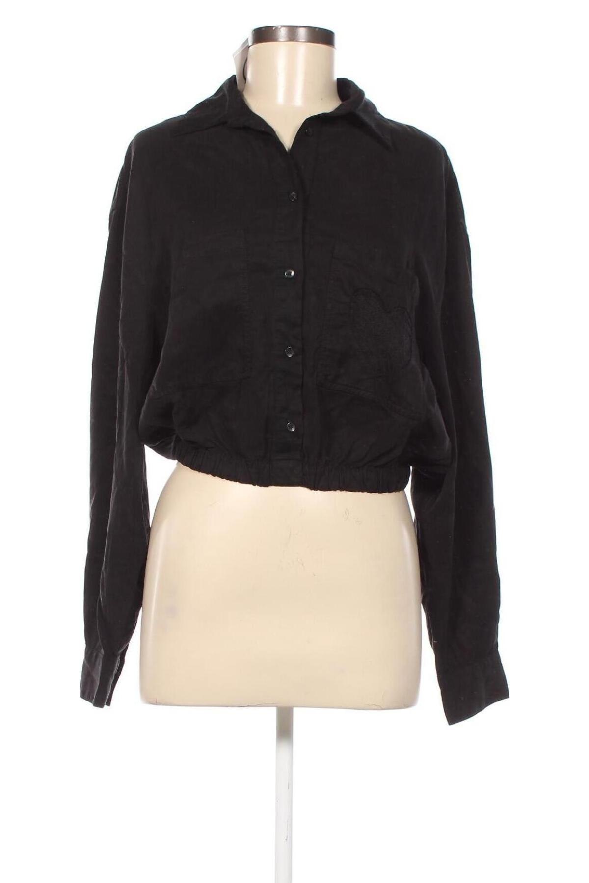 Дамска блуза Desigual, Размер L, Цвят Черен, Цена 37,80 лв.