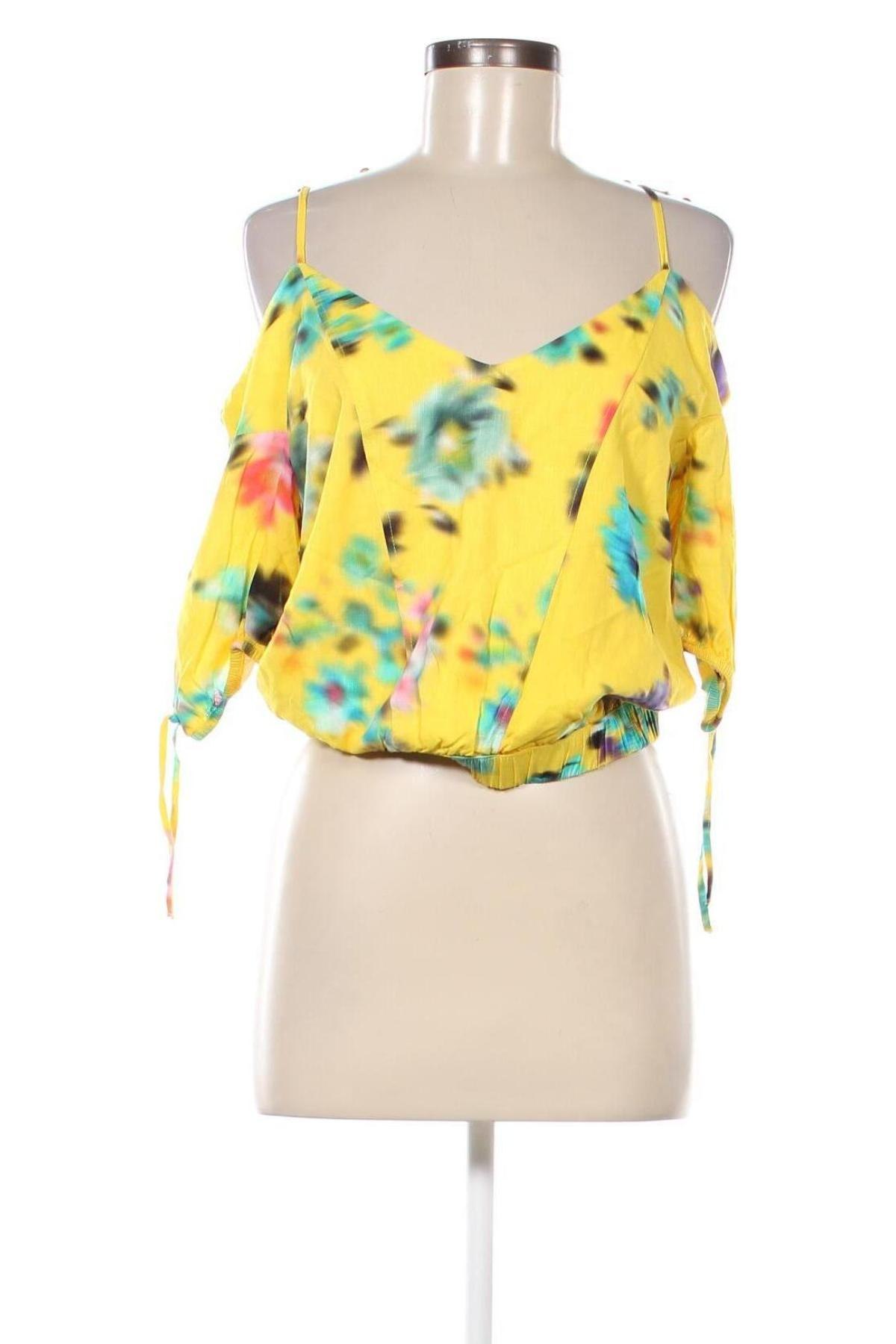 Γυναικεία μπλούζα Desigual, Μέγεθος M, Χρώμα Κίτρινο, Τιμή 22,27 €