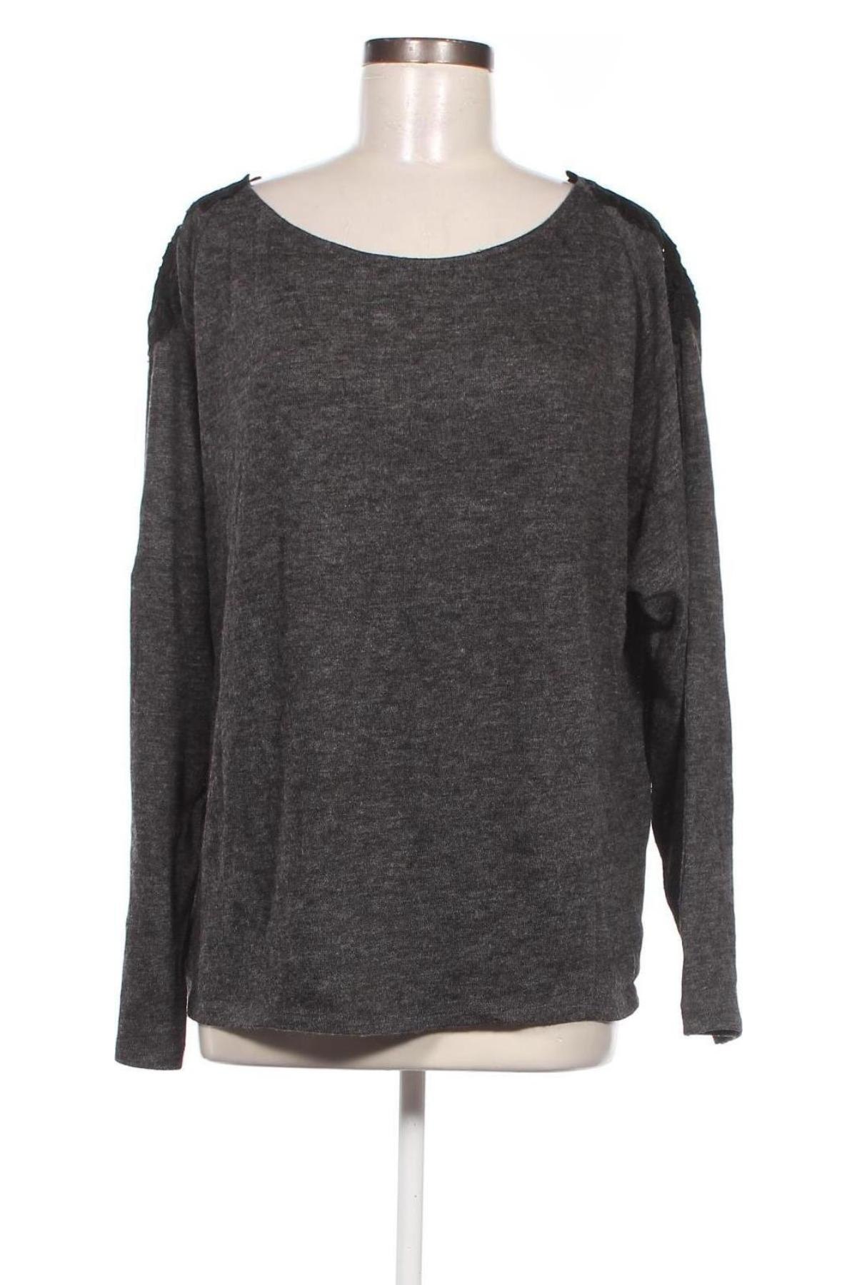 Γυναικεία μπλούζα Edc By Esprit, Μέγεθος XXL, Χρώμα Γκρί, Τιμή 6,73 €
