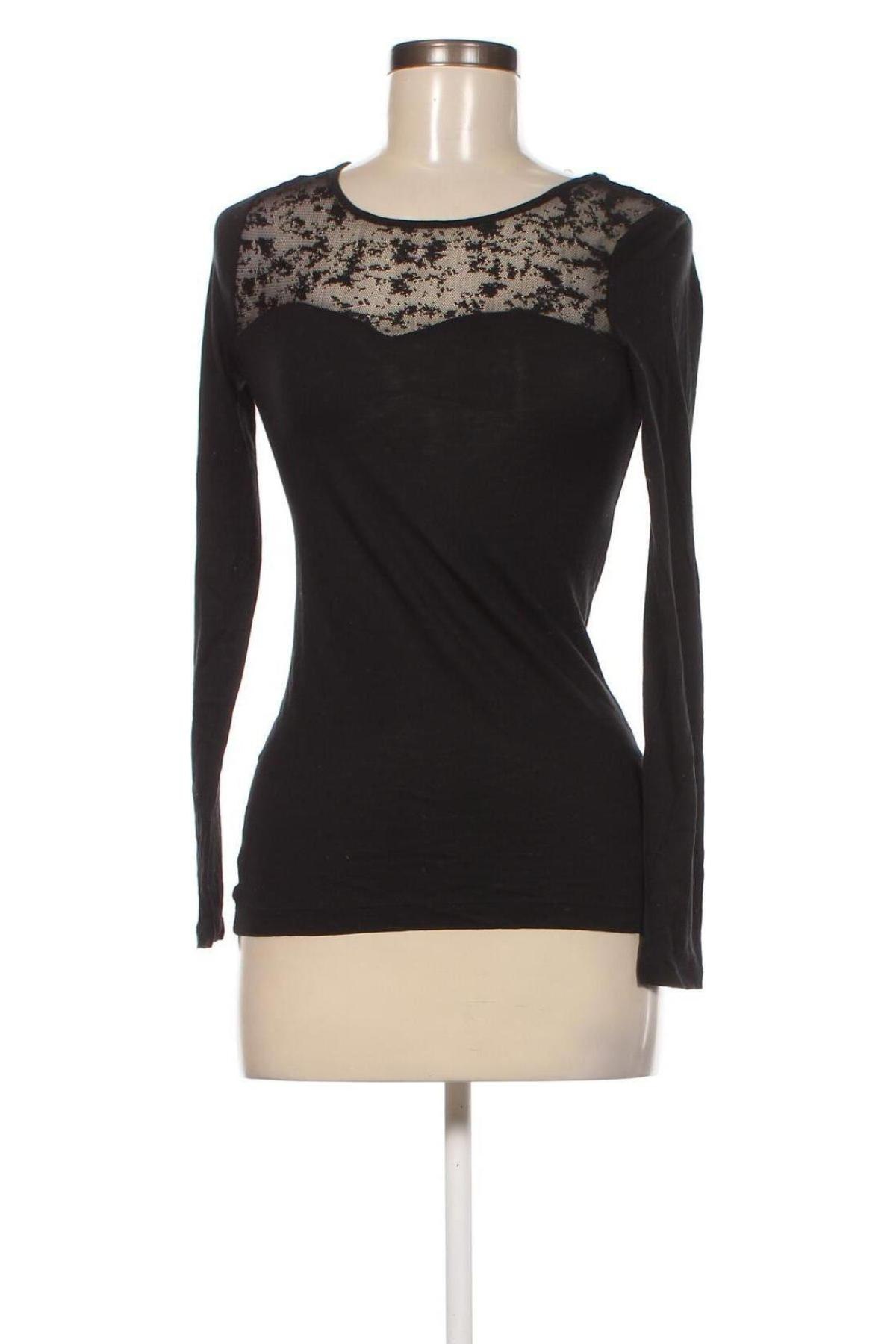Γυναικεία μπλούζα Esprit, Μέγεθος XS, Χρώμα Μαύρο, Τιμή 8,50 €