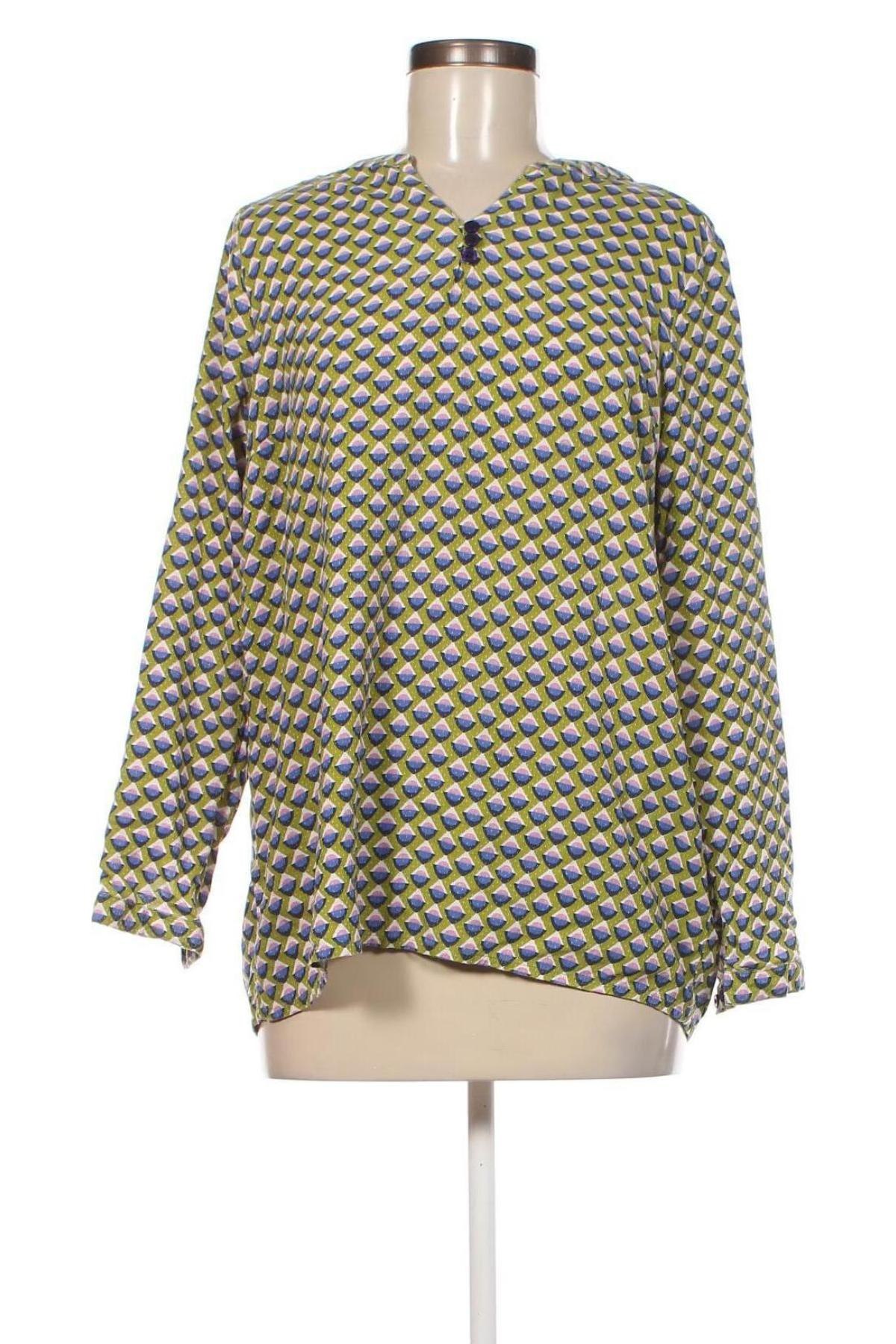 Γυναικεία μπλούζα Gina Laura, Μέγεθος L, Χρώμα Πολύχρωμο, Τιμή 3,48 €