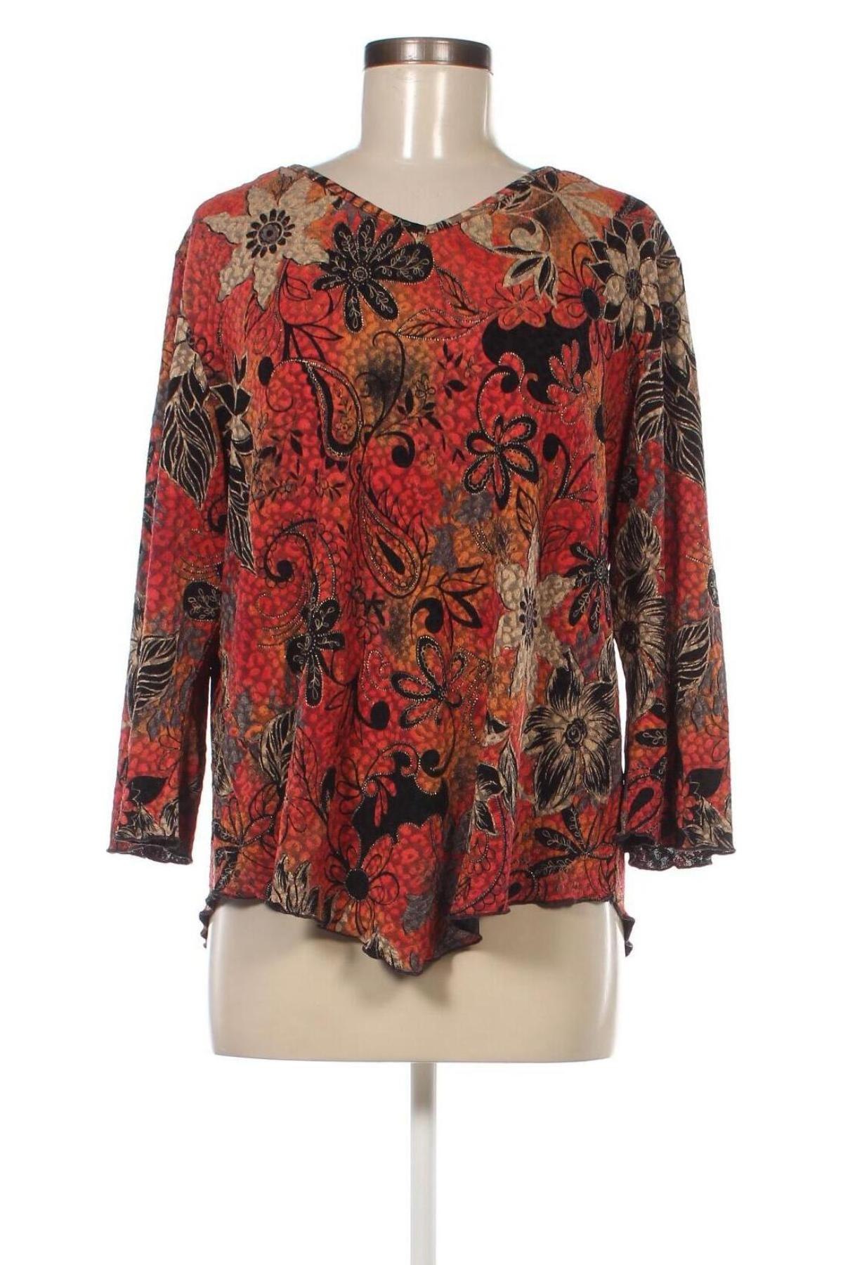 Γυναικεία μπλούζα Godske, Μέγεθος XL, Χρώμα Πολύχρωμο, Τιμή 5,47 €
