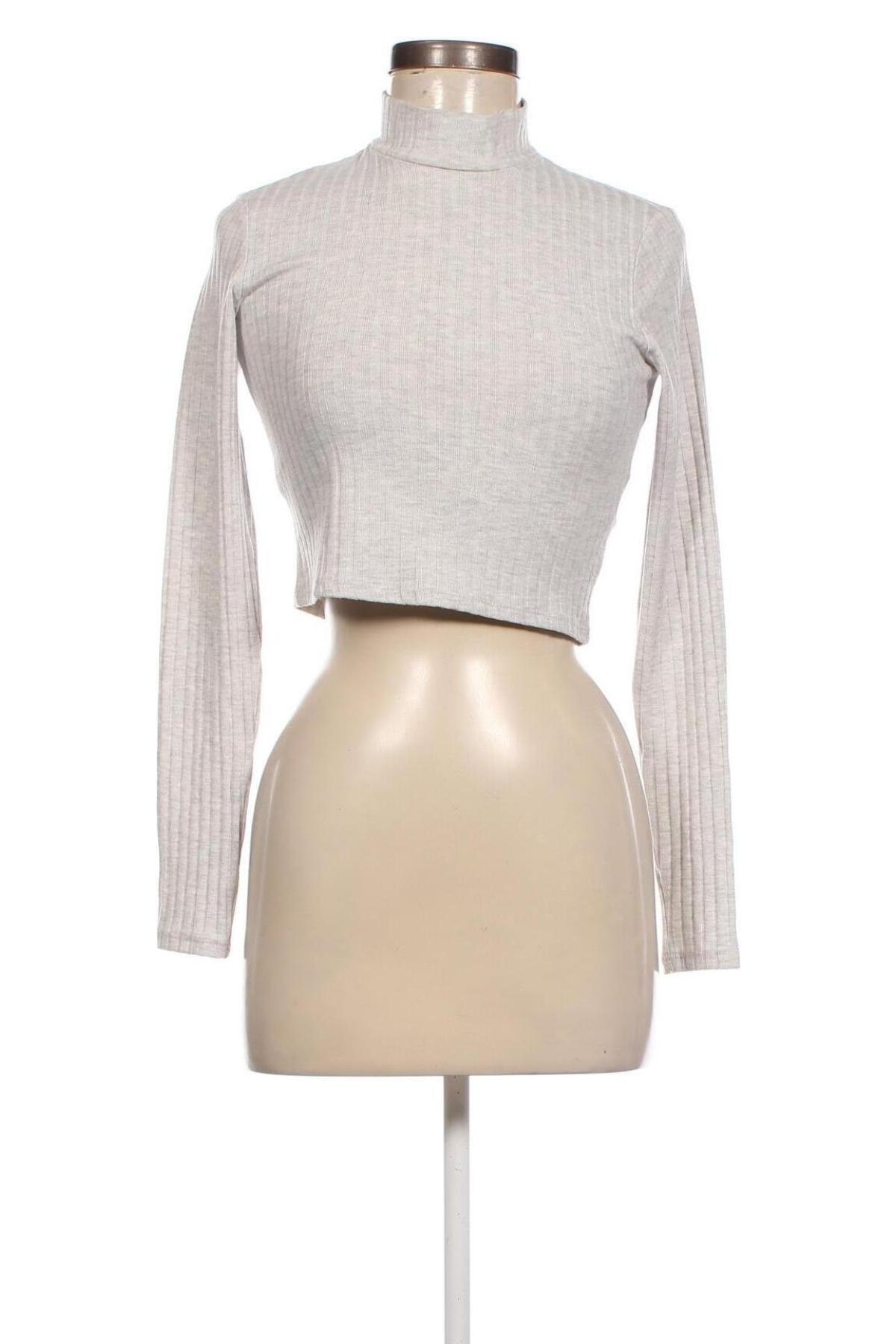 Γυναικεία μπλούζα H&D, Μέγεθος S, Χρώμα Γκρί, Τιμή 4,60 €