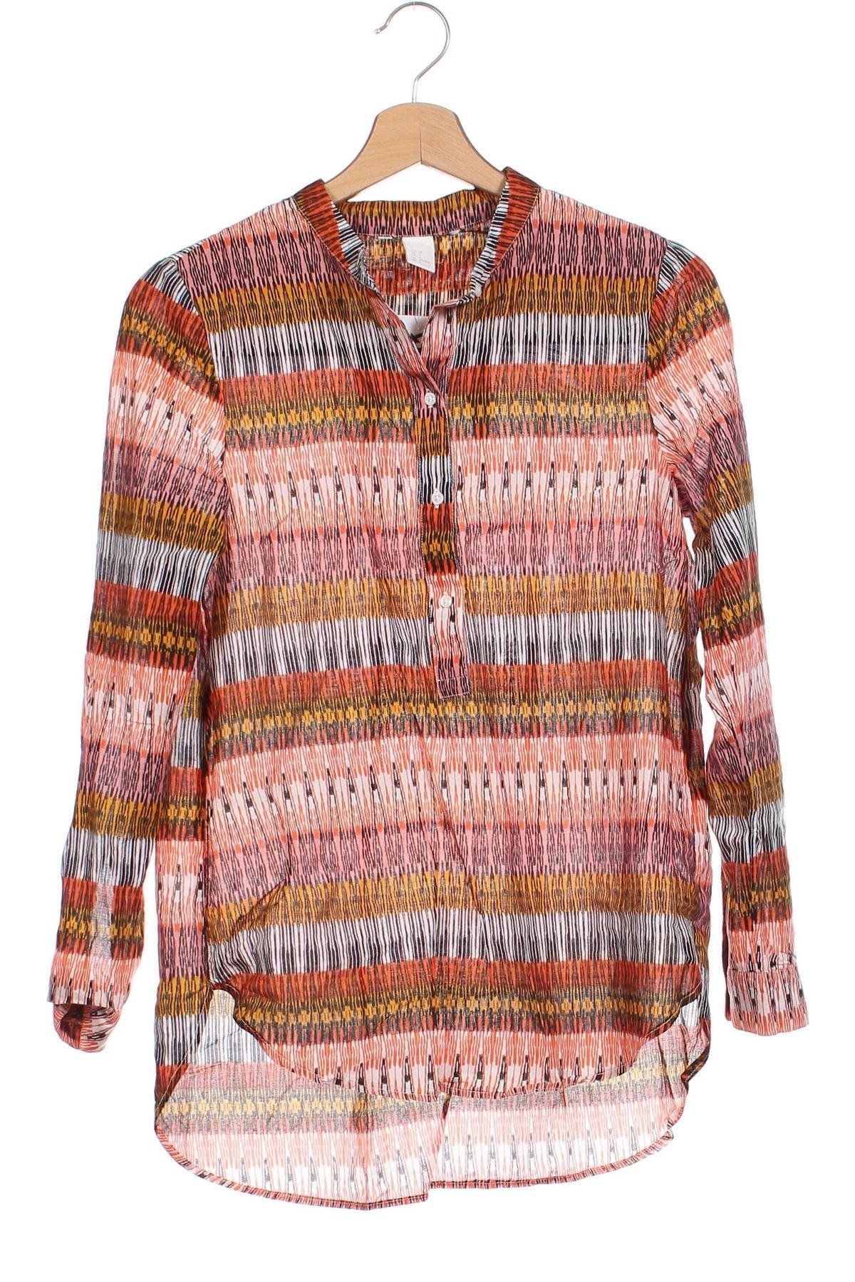 Γυναικεία μπλούζα H&M, Μέγεθος XS, Χρώμα Πολύχρωμο, Τιμή 1,85 €