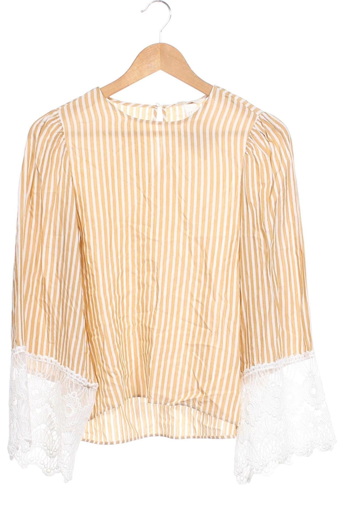 Γυναικεία μπλούζα H&M, Μέγεθος XS, Χρώμα Πολύχρωμο, Τιμή 4,00 €