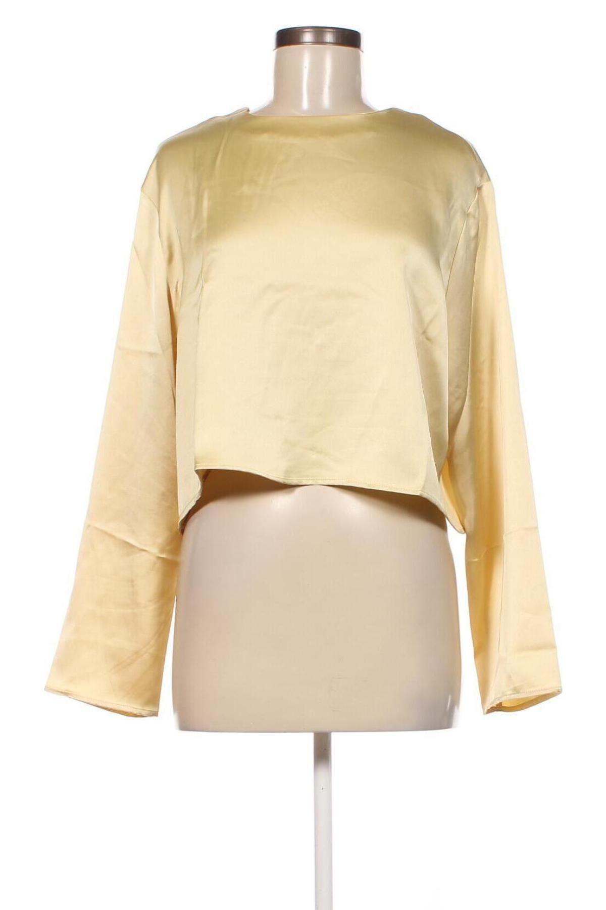 Γυναικεία μπλούζα H&M, Μέγεθος L, Χρώμα Κίτρινο, Τιμή 4,00 €