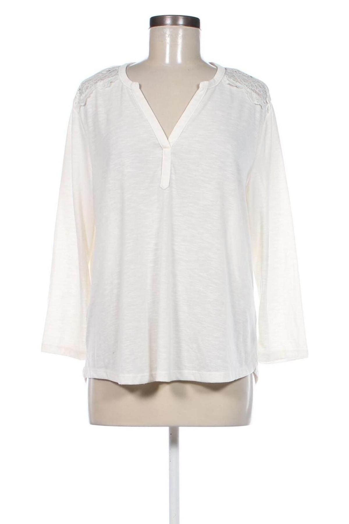 Дамска блуза H&M, Размер L, Цвят Екрю, Цена 19,00 лв.