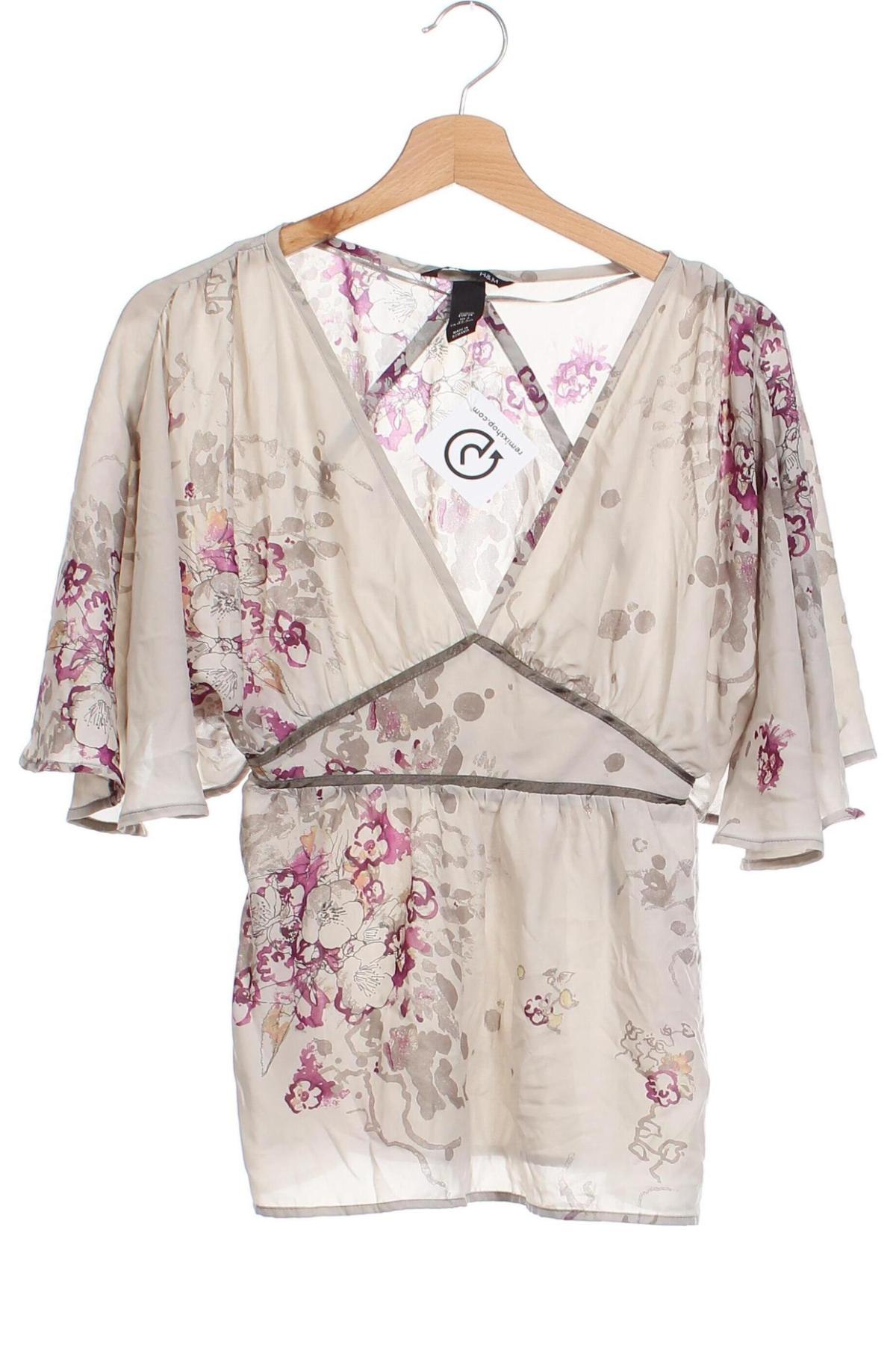 Damen Shirt H&M, Größe XS, Farbe Mehrfarbig, Preis 10,93 €
