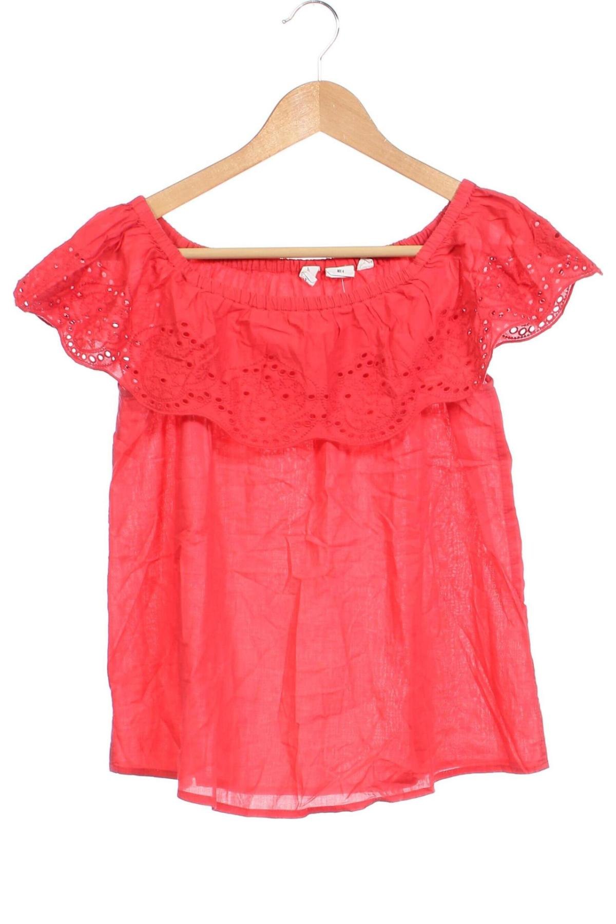 Дамска блуза H&M L.O.G.G., Размер XS, Цвят Розов, Цена 7,82 лв.
