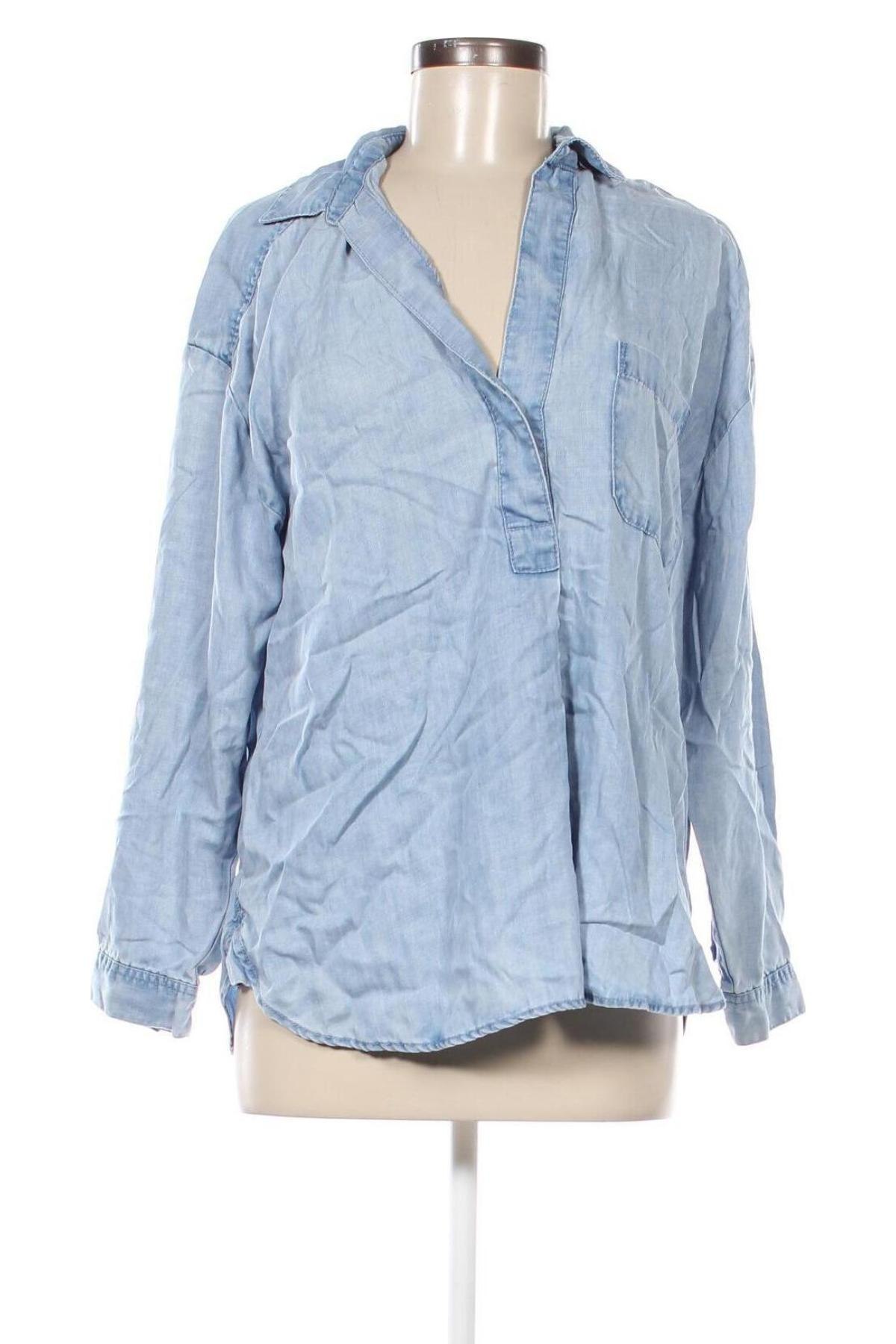 Дамска блуза H&M L.O.G.G., Размер S, Цвят Син, Цена 5,89 лв.