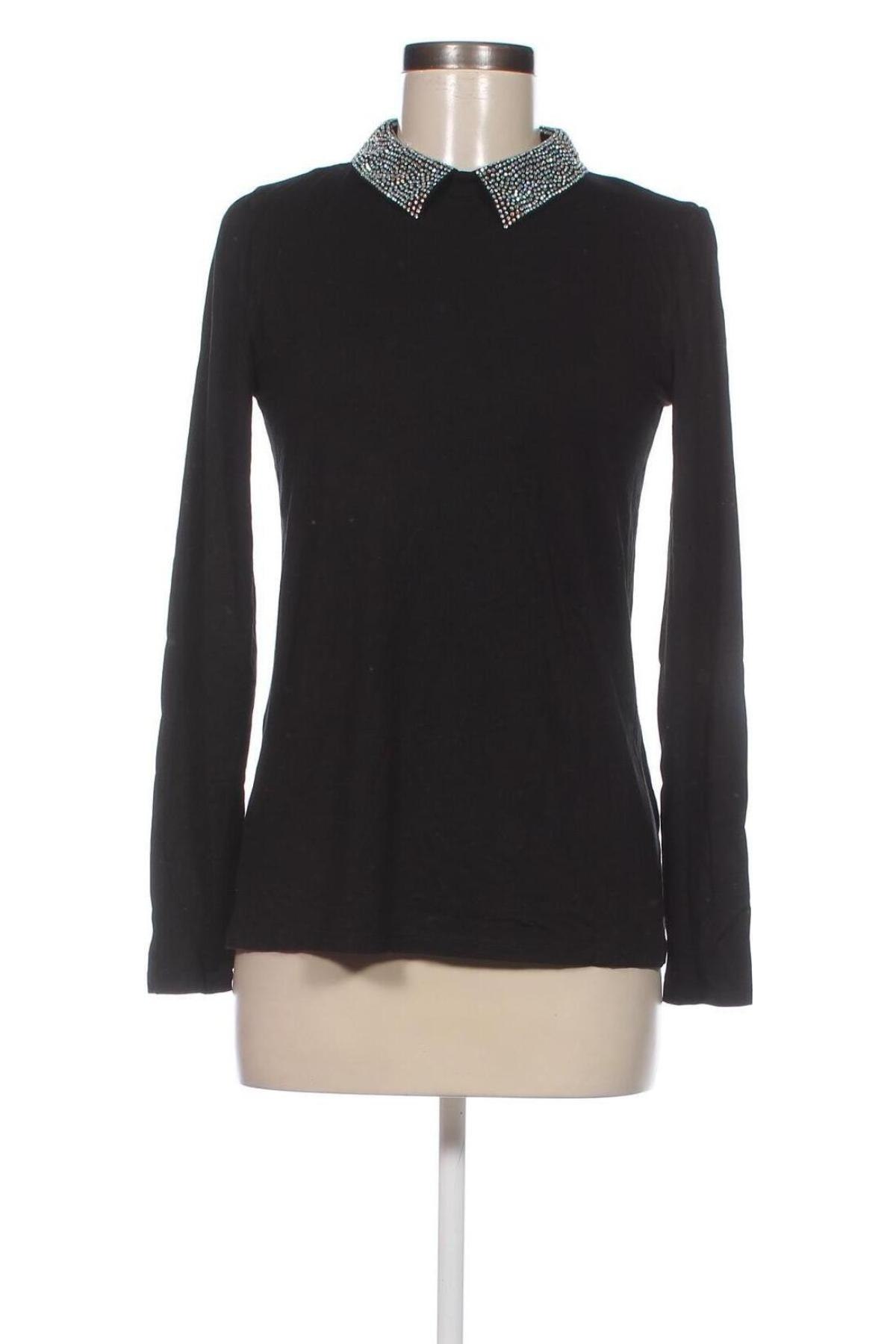 Γυναικεία μπλούζα Hallhuber, Μέγεθος M, Χρώμα Μαύρο, Τιμή 9,50 €