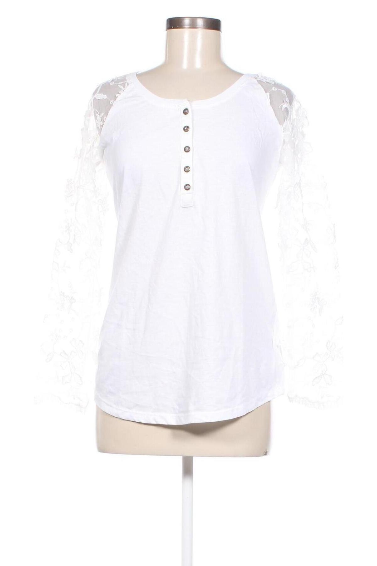 Дамска блуза Heine, Размер S, Цвят Бял, Цена 5,10 лв.